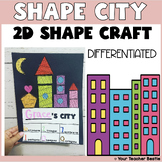 2D Shape Craft | Shape City| Shape Activity