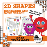 2D Shape Crossword and Word Search