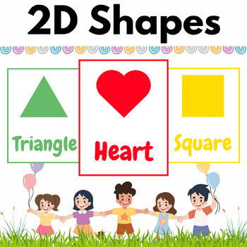SHAPE FLASH CARDS/Childcare Center Printable Cards / Toddler & Preschool  Educational Materials — Daycare Studio