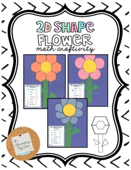 Preview of 2D Shape Flower Craft