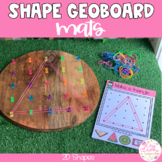 2D Shape Geoboard Mats