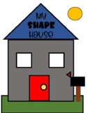 2D Shape House Craftivity STEAM Project