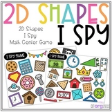 2D Shapes I Spy Game | 2D Shapes | Geometry | Kindergarten