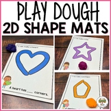Preschool 2D Shape Play Dough Mats