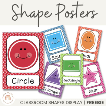 Preview of 2D Shape Posters - FREE