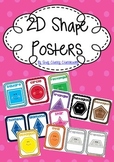 2D Shape Posters - Bright Spotty