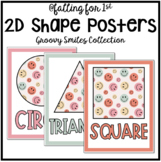 2D Shape Posters // Groovy Smiles Collection