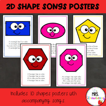 Shapes Are All Around, Shape Songs