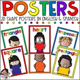 2D Shape Posters for the Primary Classroom | Primary Colors