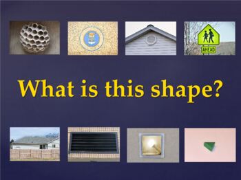 Preview of 2D Shape PowerPoint-Shapes, Definitions, Pictures-for commercial use.