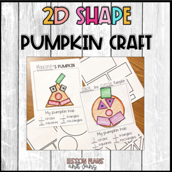 Preview of 2D Shape Pumpkin Craft