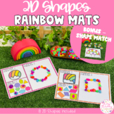 2D Shape Rainbow Mats