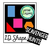 2D Shape Scavenger Hunt- Distance Learning!