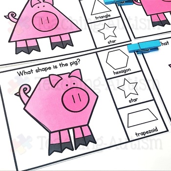 Details about   PEPPA PIG SHAPES SORTING CARDS Autism/Special Needs 