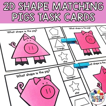Preview of 2D Shape Matching Pig Task Box Activity