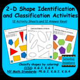 2D Shape Sorting by Attributes - Color to Identify and Cla