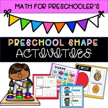 Preview of 2D Shape Unit for Preschool, Pre-K and Kindergarten