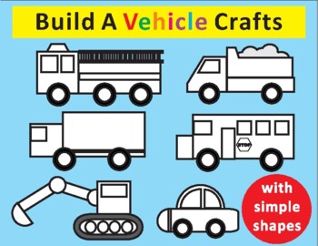 Preview of 2D Shape Vehicles Transportation Crafts