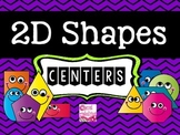 2D Shapes Centers