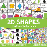 2D Shapes Games and Activities Pack