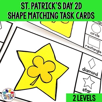 Preview of 2D Shapes Activities, St Patrick's Day Activities