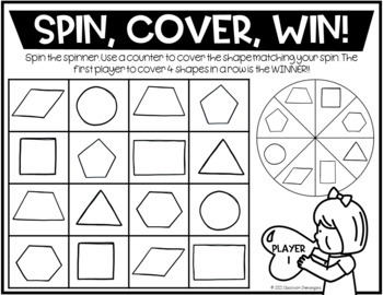 2d shapes activities worksheets by classroom shenanigans