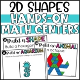 2D Shapes Activities and Tangrams Math Center