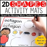 2D Shapes Activity Mats