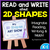 2D Shapes Book: Read and Write about 2D Shapes