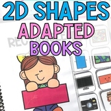 2D Shapes Adapted Books Special Education. Nine Adaptive B