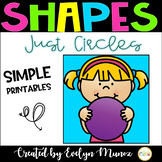 2D Shapes: All About CIRCLES Worksheets | Activities | Crafts