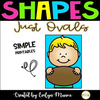 Preview of 2D Shapes: All About OVALS Worksheets | Activities | Crafts