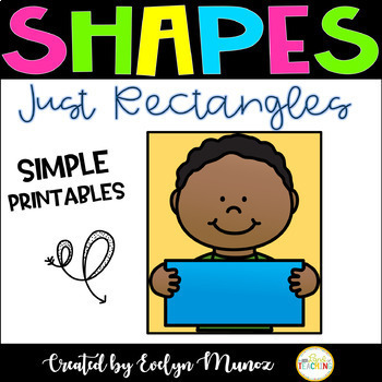 Preview of 2D Shapes: All About RECTANGLES Worksheets | Activities | Crafts