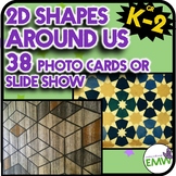 2D Shapes Around Us Real Life Picture Cards of Shapes