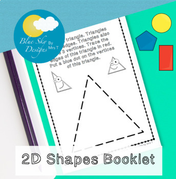 Preview of 2D Shapes Booklet