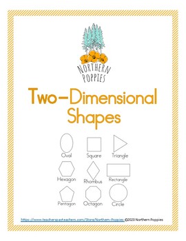 Preview of 2D Shapes, Counting, Patterns Book - English Version