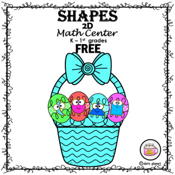 Preview of 2D Shapes -Circle, Square, Oval, Rectangle, Triangle, Crescent, Trapezoid {FREE}