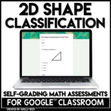 2D Shapes Classification Self-Grading Assessments for Goog