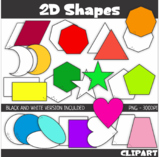 2D Shapes ClipArt