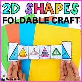 2D Shapes Crafts - No-Prep Learning 2D Shapes Foldable Cra