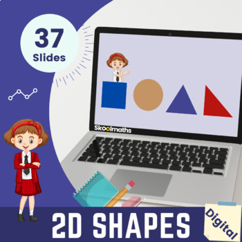 Preview of 2D Shapes Digital Activities for 2nd Grade