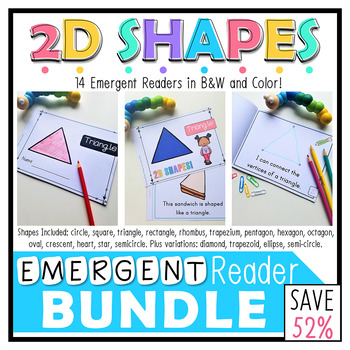 Preview of 2D Shapes Emergent Reader Bundle