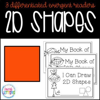Preview of 2D Shapes Differentiated Readers