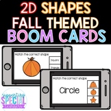 Fall Theme 2D Shapes: Digital Resource - 22 BOOM CARDS - S