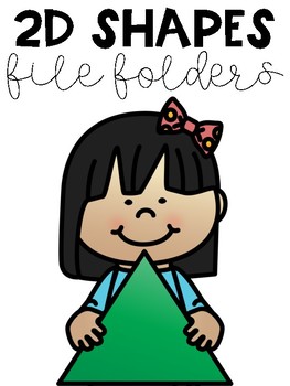 Preview of 2D Shapes File Folder Tasks