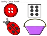 2D Shapes Fine Motor Lacing Activity