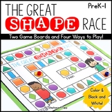 2D Shapes Game: The Great Shape Race