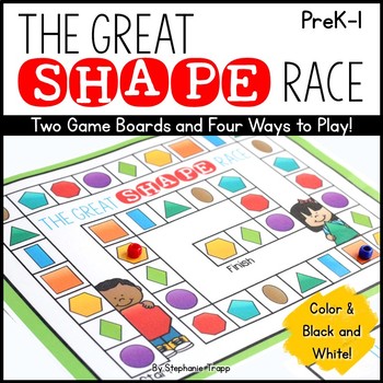 Preview of 2D Shapes Game: The Great Shape Race