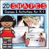 2D Shapes Games and Activities for Kindergarten and First 