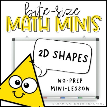Preview of 2D Shapes | Geometry | Math Mini-Lesson | Google Slides & PowerPoint